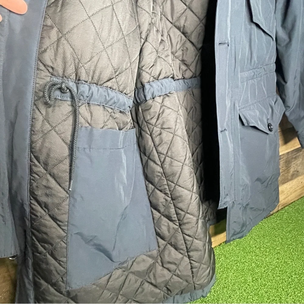 J Crew Sportsman's Outfitter Hooded Snorkel‎ Coat in Obsidian Men's Size - M